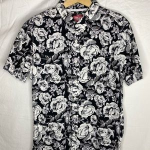 Floral Men’s Button Down Shirt